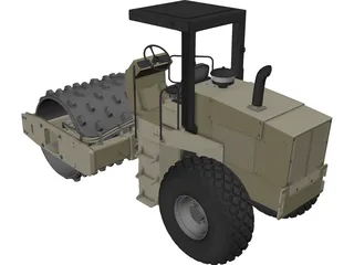 Compactor 3D Model