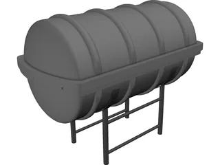 Life Raft 3D Model