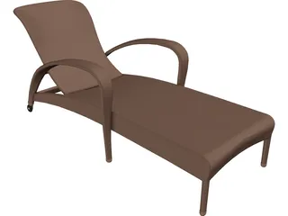 Garden Chair 3D Model