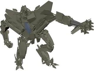 Transformers Starscream 3D Model