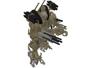 Transformers Brawl 3D Model