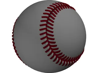 Baseball 3D Model