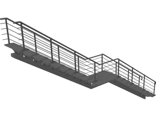 Stair 3D Model