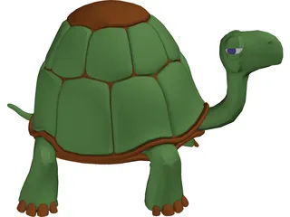 Turtle Toy 3D Model