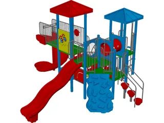 Playground Equipment 3D Model