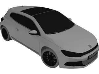 Volkswagen Scirocco 3D Model