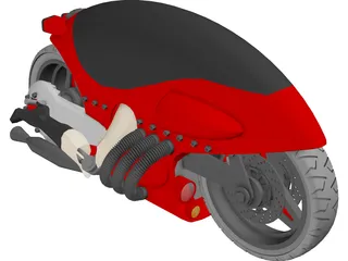 Motorcycle Concept 3D Model