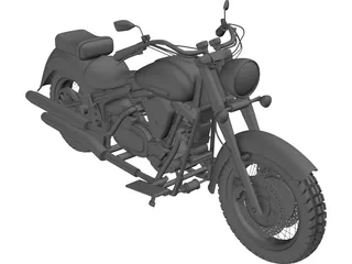 Harley-Davidson 3D Model