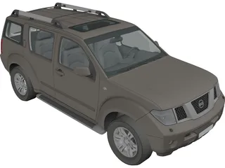 Nissan Pathfinder (2009) 3D Model