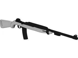 M1 .30 Carbine 3D Model