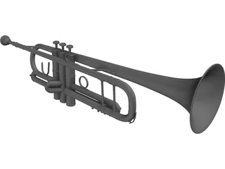 Trumpet 3D Model