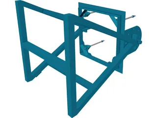 Maintenance Table 3D Model