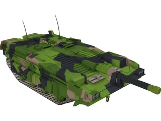 STRV 103C 3D Model