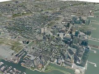 New Jersey City 3D Model