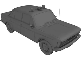 Fiat 125P 3D Model