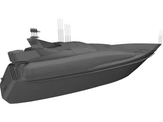 Yacht 3D Model