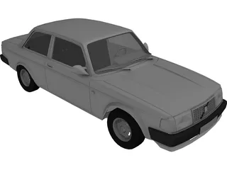 Volvo 242 3D Model