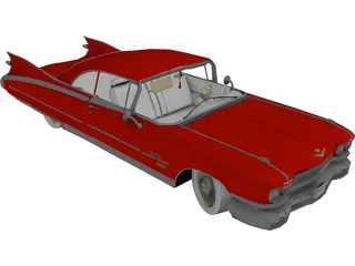 Cadillac Eldorado (1959) 3D Model