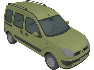 Renault Kangoo 3D Model