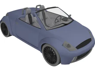 Ford Streetka 3D Model