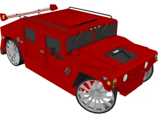 Hummer [Tuned] 3D Model