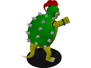 Bowser 3D Model