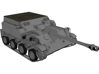 ASU-57 3D Model