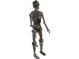 Star Wars C3PO Robot 3D Model