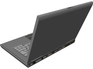 Laptop Dell Latitude 3D Model