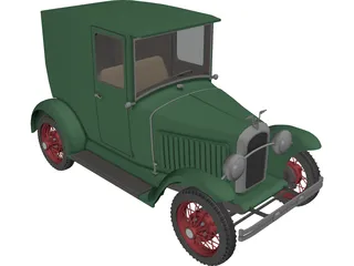 Packard Panel (1922) 3D Model