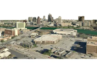 Austin City 3D Model