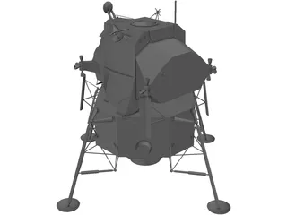 Apollo 11 Lunar Module 3D Model