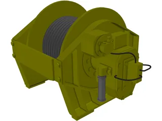 Winch 3D Model