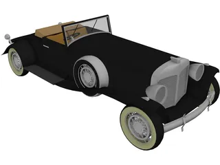 Roadster 3D Model