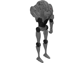 Star Wars Battle Droid 3D Model