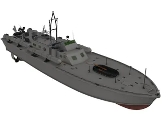 PT 109 3D Model