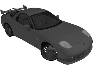 Mazda RX-7 3D Model