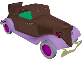 Ford V8 3D Model