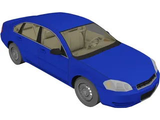 Chevrolet Impala (2006) 3D Model