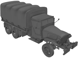 GMC Cckw 353 3D Model