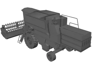 Harvester 3D Model