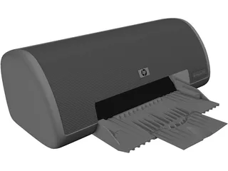 Hewlett-Packard DeskJet 3745 Printer 3D Model