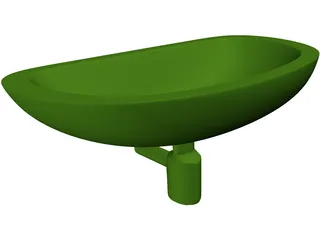 Wash Bowl 3D Model