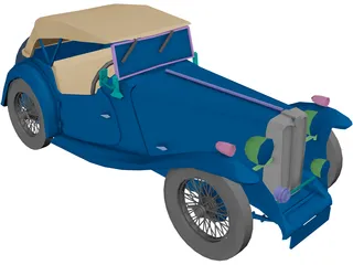 MG TC 3D Model