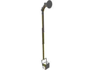 One Man Cherrypicker 3D Model