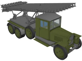 Katusha 3D Model