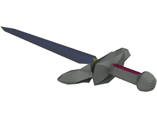 Zelda Sword 3D Model