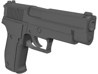 Sig Auer P-226 3D Model