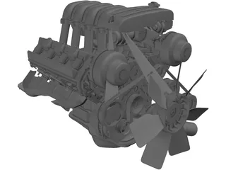 Engine Toyota Tundra (2000) 3D Model