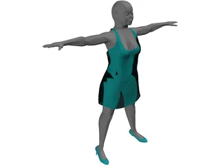 Woman 3D Model